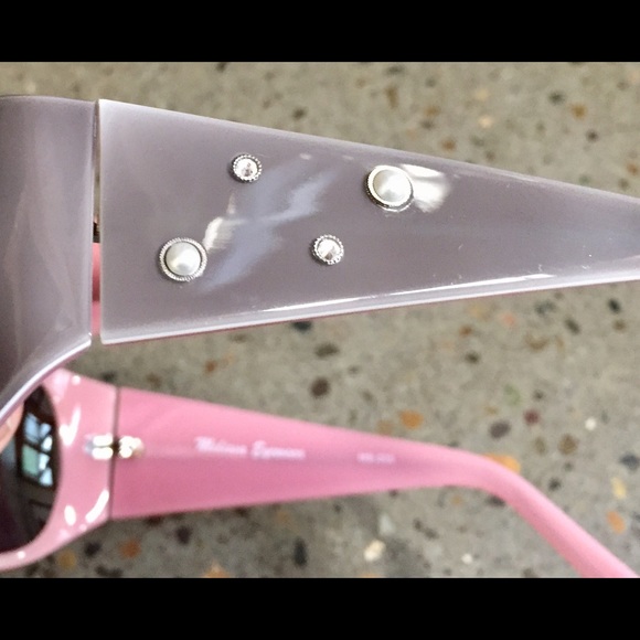 European Designer Wrap Blush Pink Sunglasses - Picture 10 of 10